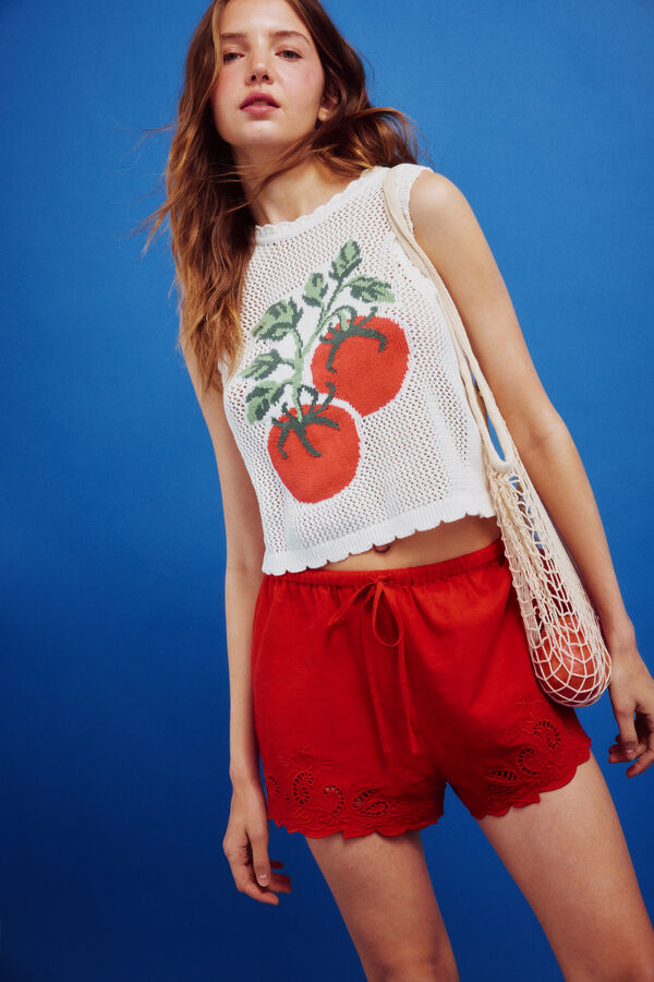 High Spirits Short Candy rojo