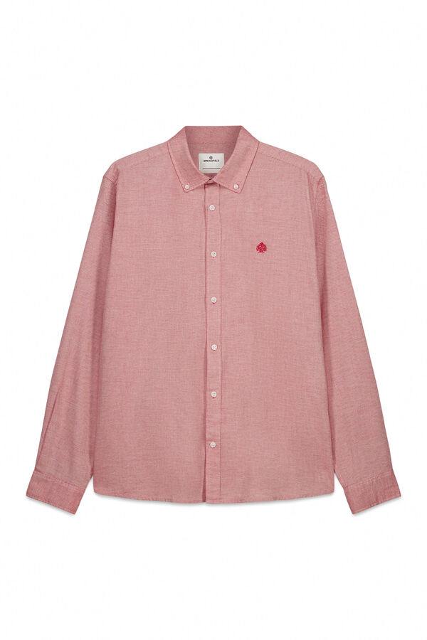 Springfield Camisa de estructura rojo