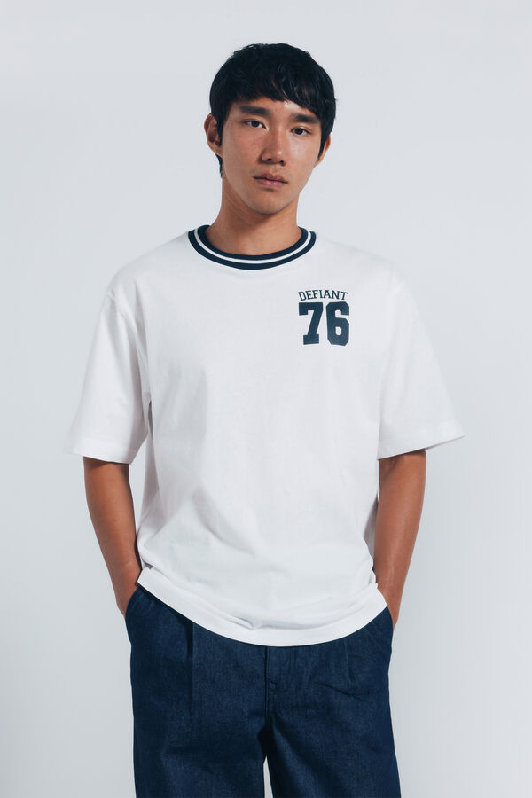 Springfield Camiseta 76 marfil