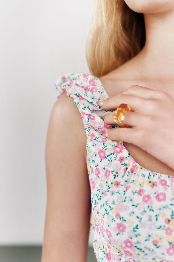 Springfield Vestido "Positano" amarillo