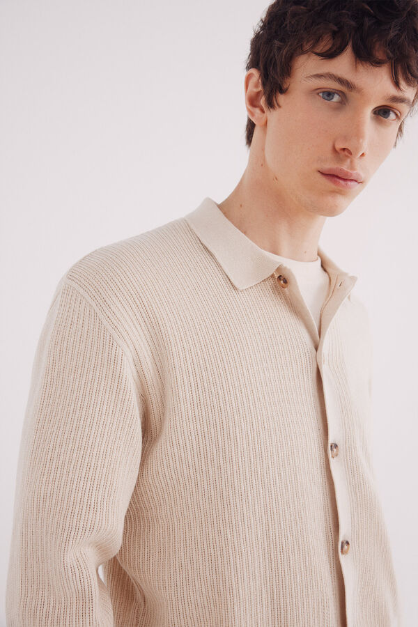 Springfield C&aacute;rdigan estructura color beige