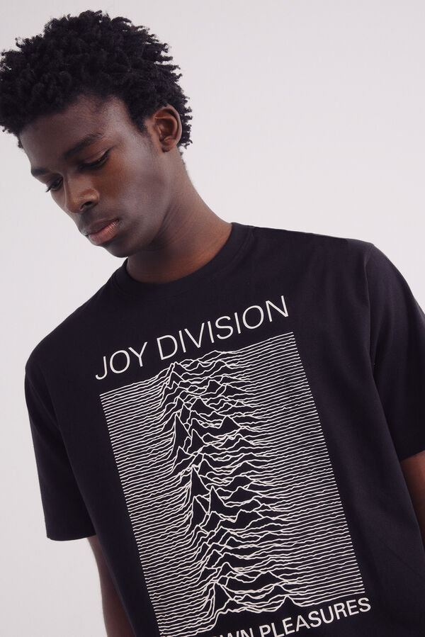 Springfield Playera Joy Division negro