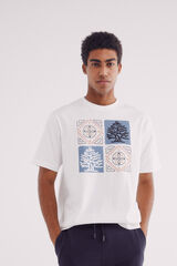 Springfield Playera árbol étnica marfil