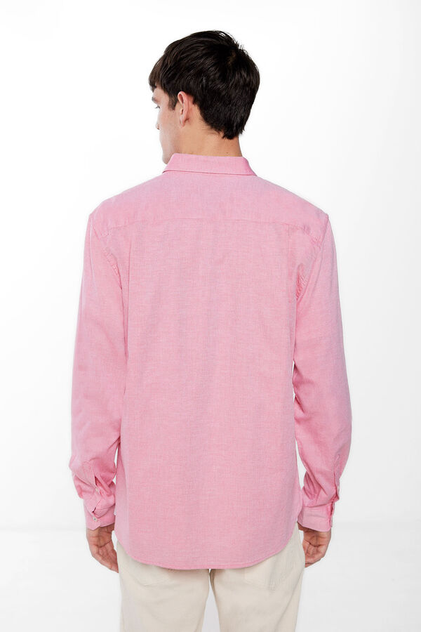 Springfield Camisa estructura color rojo