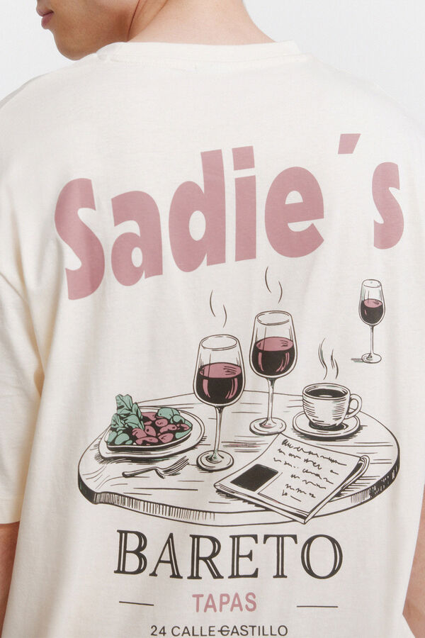 Springfield Playera bareto blanco