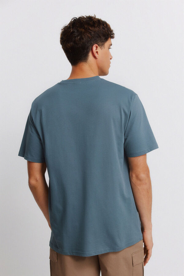 Springfield Playera b&aacute;sica logo Springfield azul