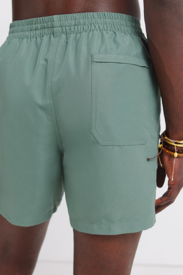 Springfield Traje de ba&ntilde;o liso verde