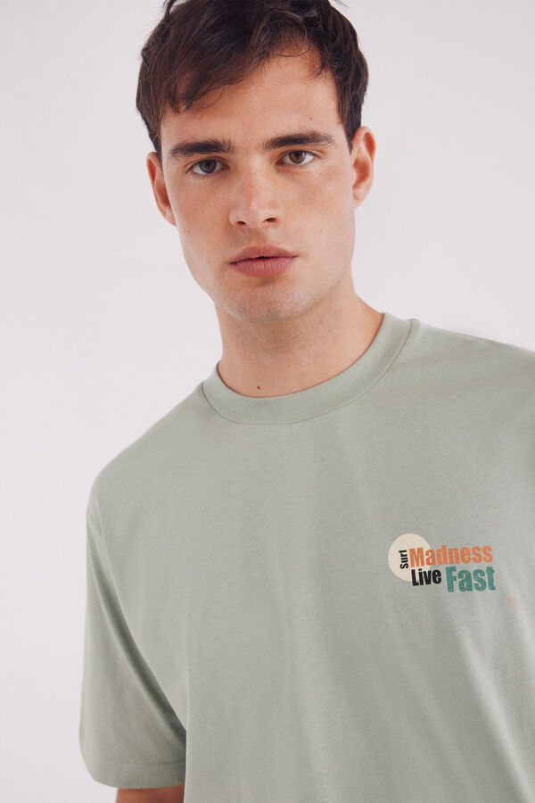 Springfield Camiseta surf madness verde