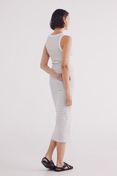 Springfield Vestido tubo rayas marineras estampado