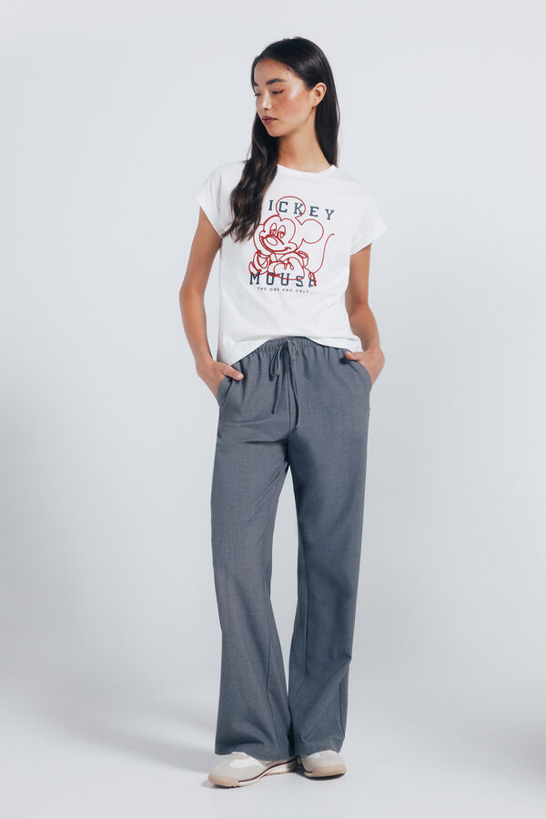 Springfield Playera "Mickey Mouse" silueta nude