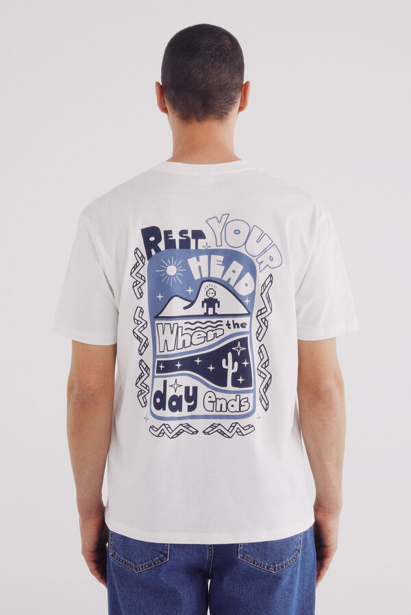 Springfield Playera rest your mind marfil