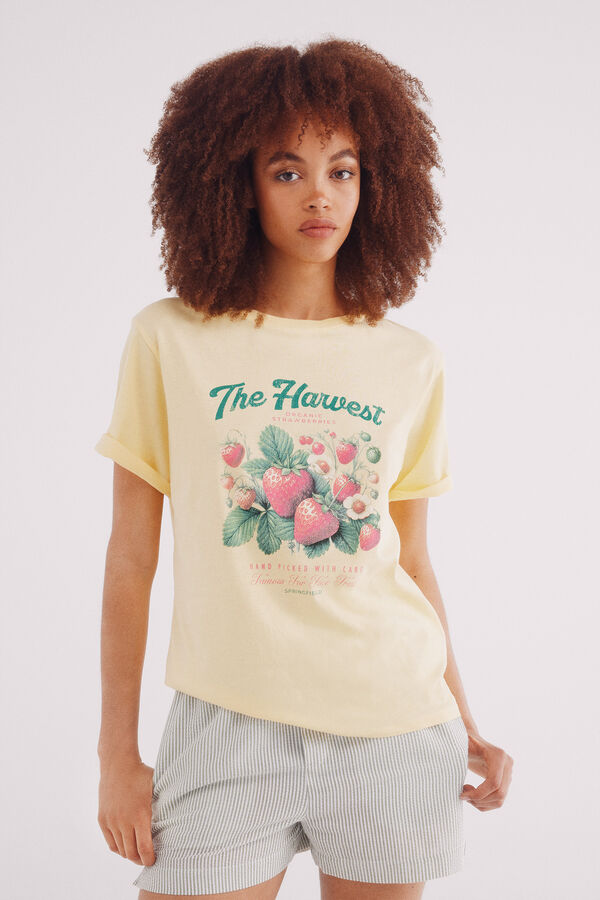 Springfield Playera "The Harvest" amarillo