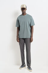 Springfield Playera textura azul