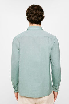 Springfield Camisa oxford verde