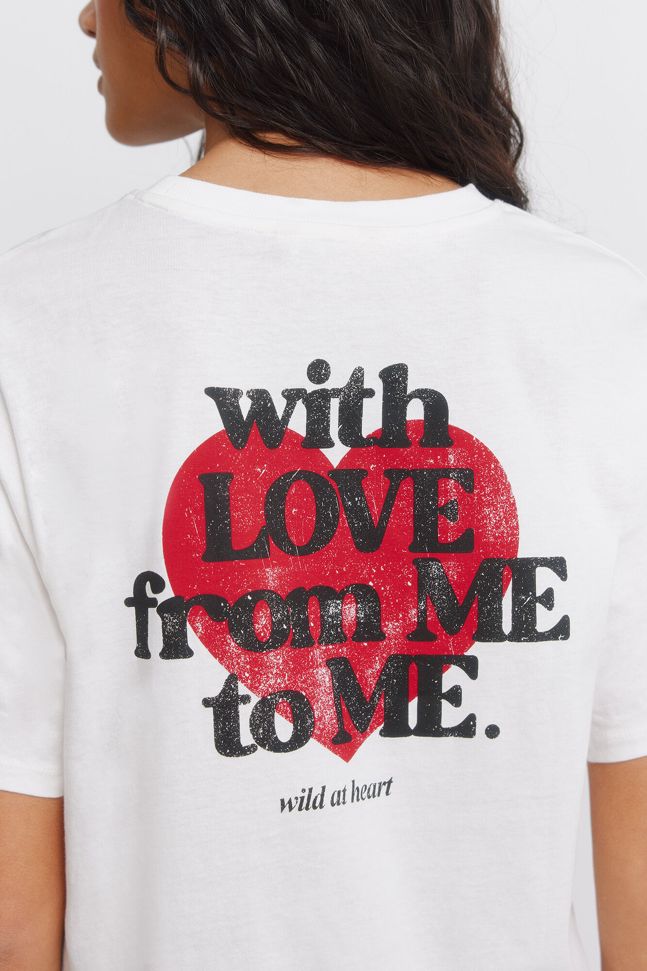 Springfield Playera manga corta 'Love'