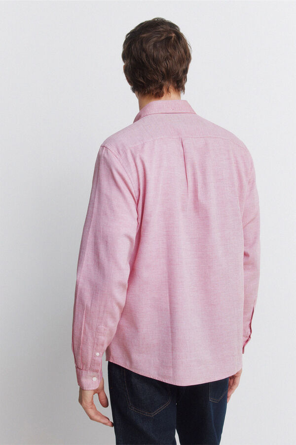 Springfield Camisa de estructura rojo