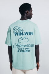 Springfield Camiseta win win verde