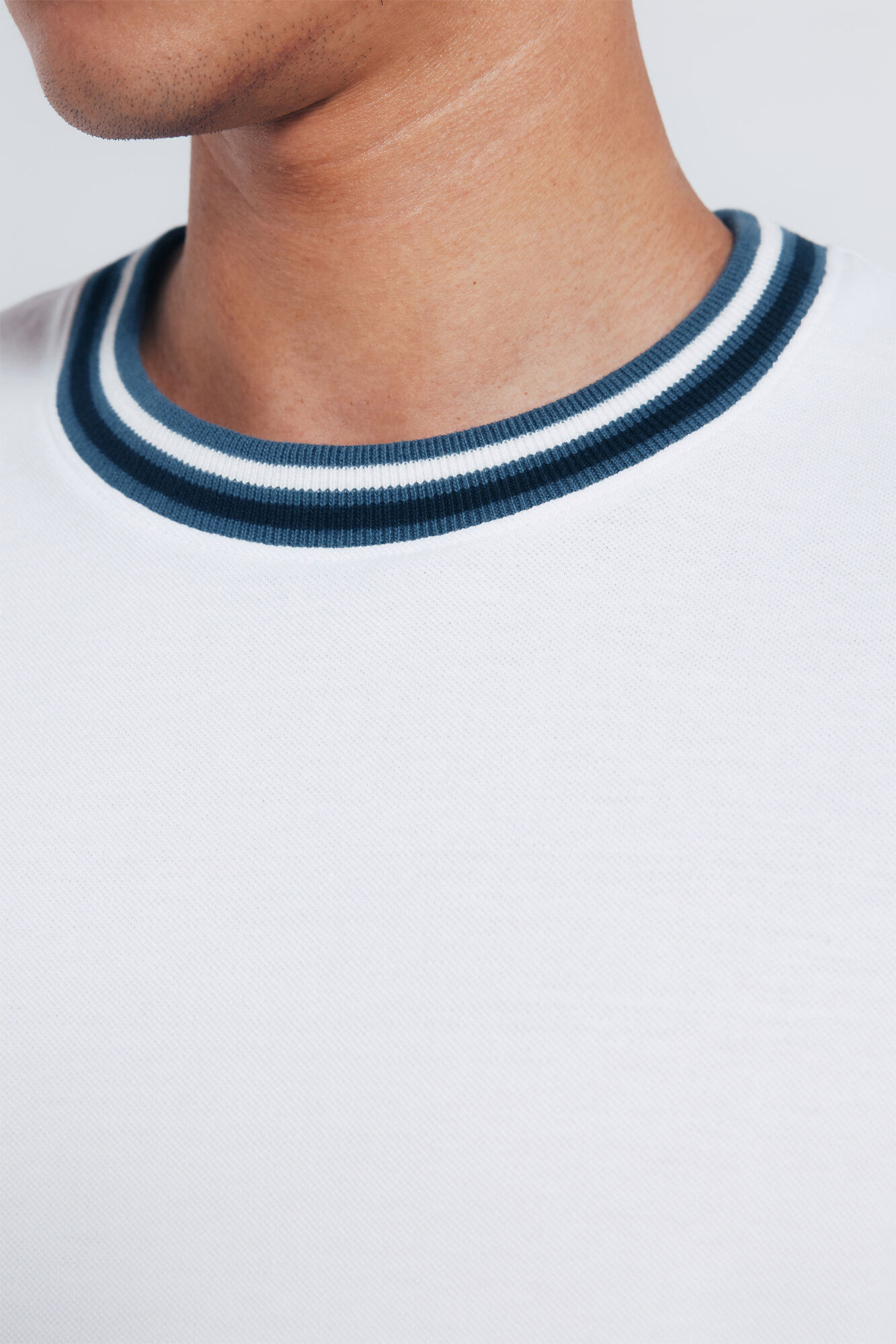 Springfield Playera con ribete de piqu&eacute;