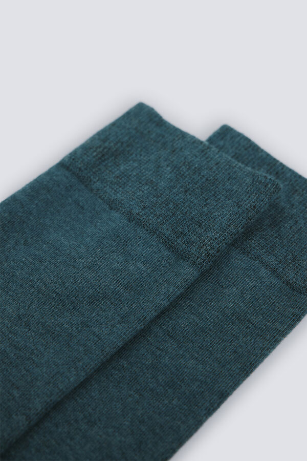 Springfield Calcet&iacute;n melange azul