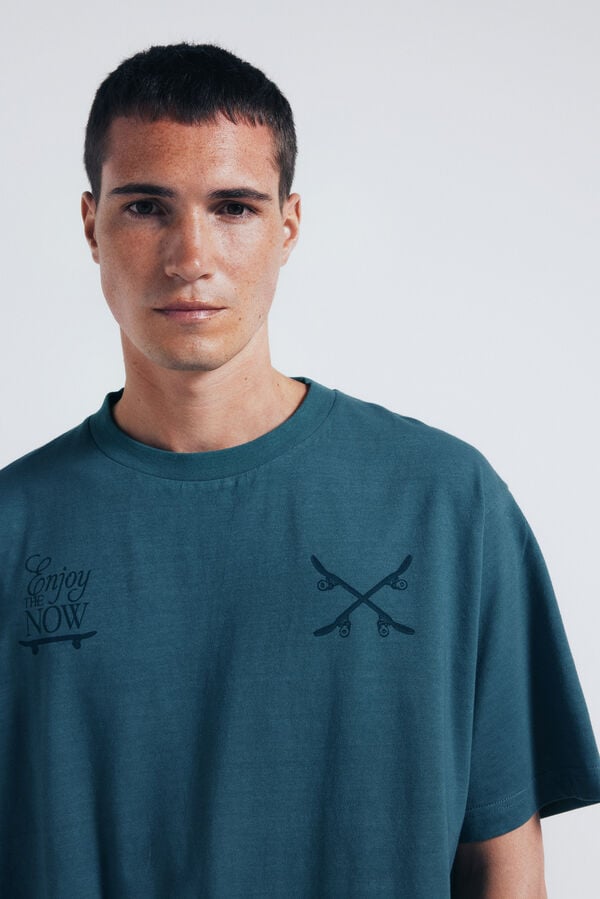 Springfield Camiseta enjoy azul