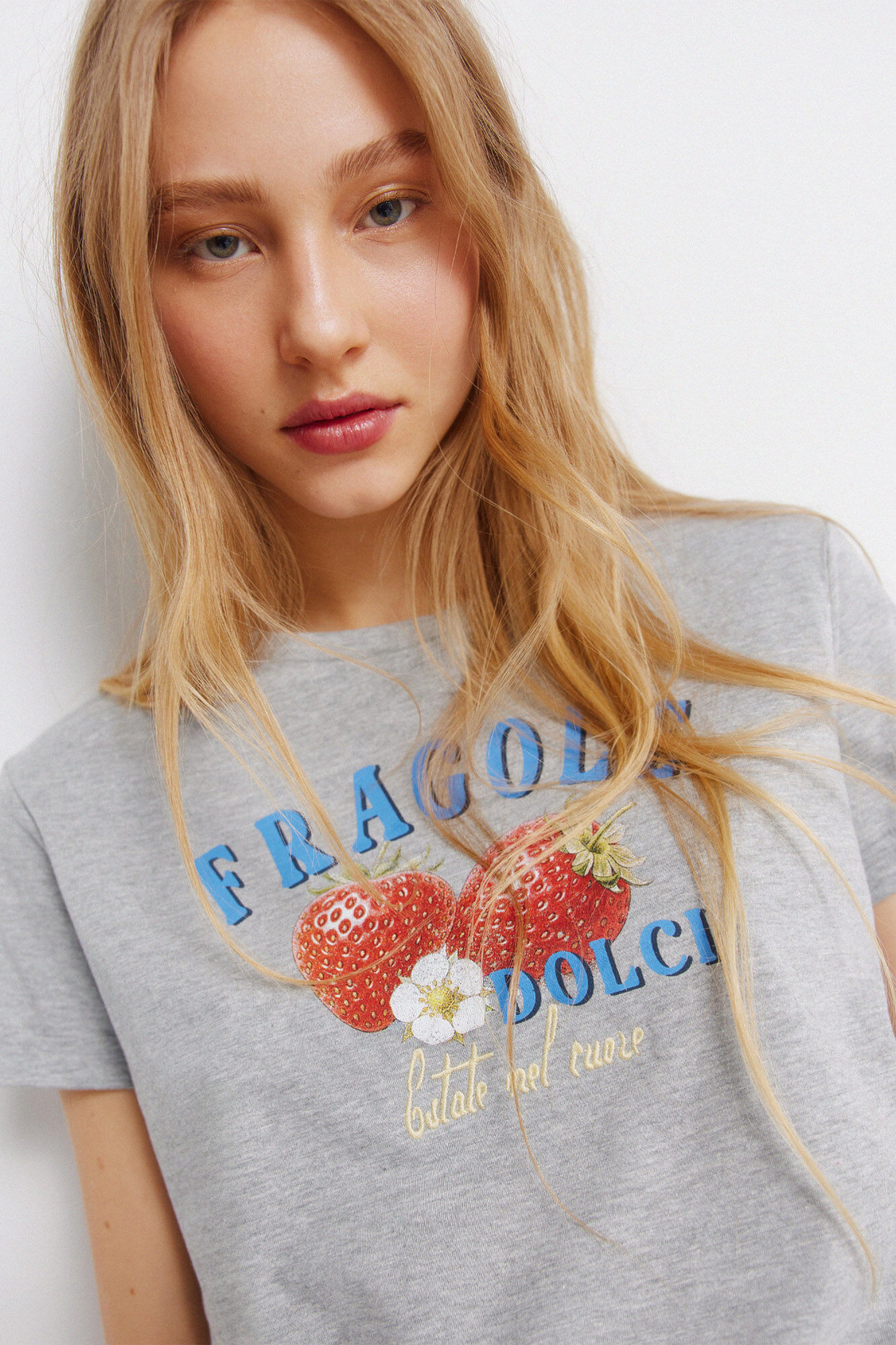 Springfield Playera con estampado de fruta