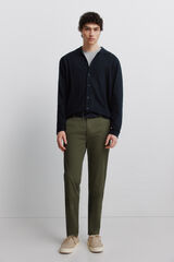 Springfield Pantal&oacute;n chino skinny fit kaki
