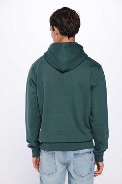 Springfield Sudadera capucha bici Japón verde