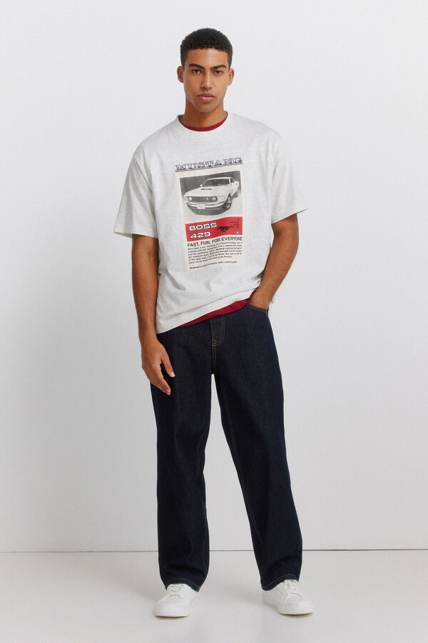 Springfield Playera Mustang Boss 429 gris