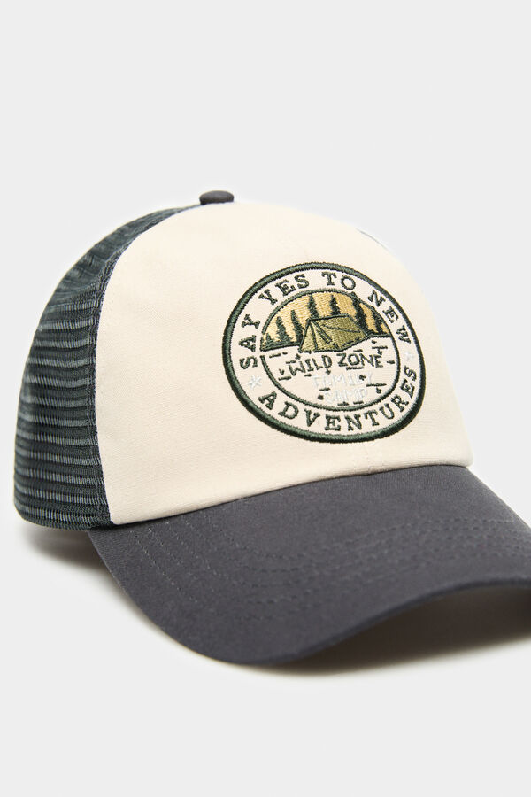 Springfield Gorra trucker acampada gris