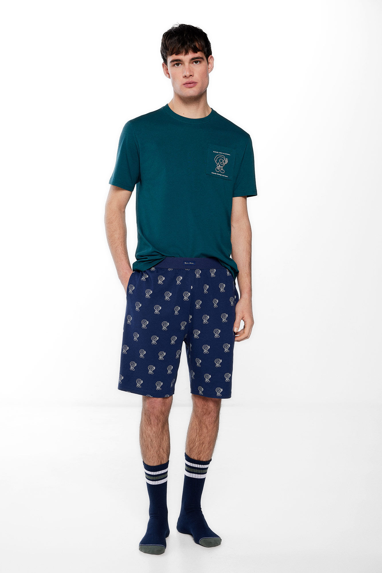 Pijama corto Rick Morty Ropa de dormir de hombre WomenSecret MX