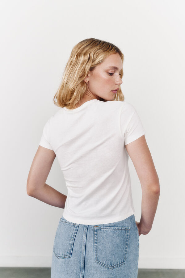 Springfield Playera "Bolo" amarillo