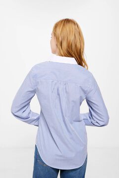 Springfield Camisa Rayas Cuello Contraste estampado