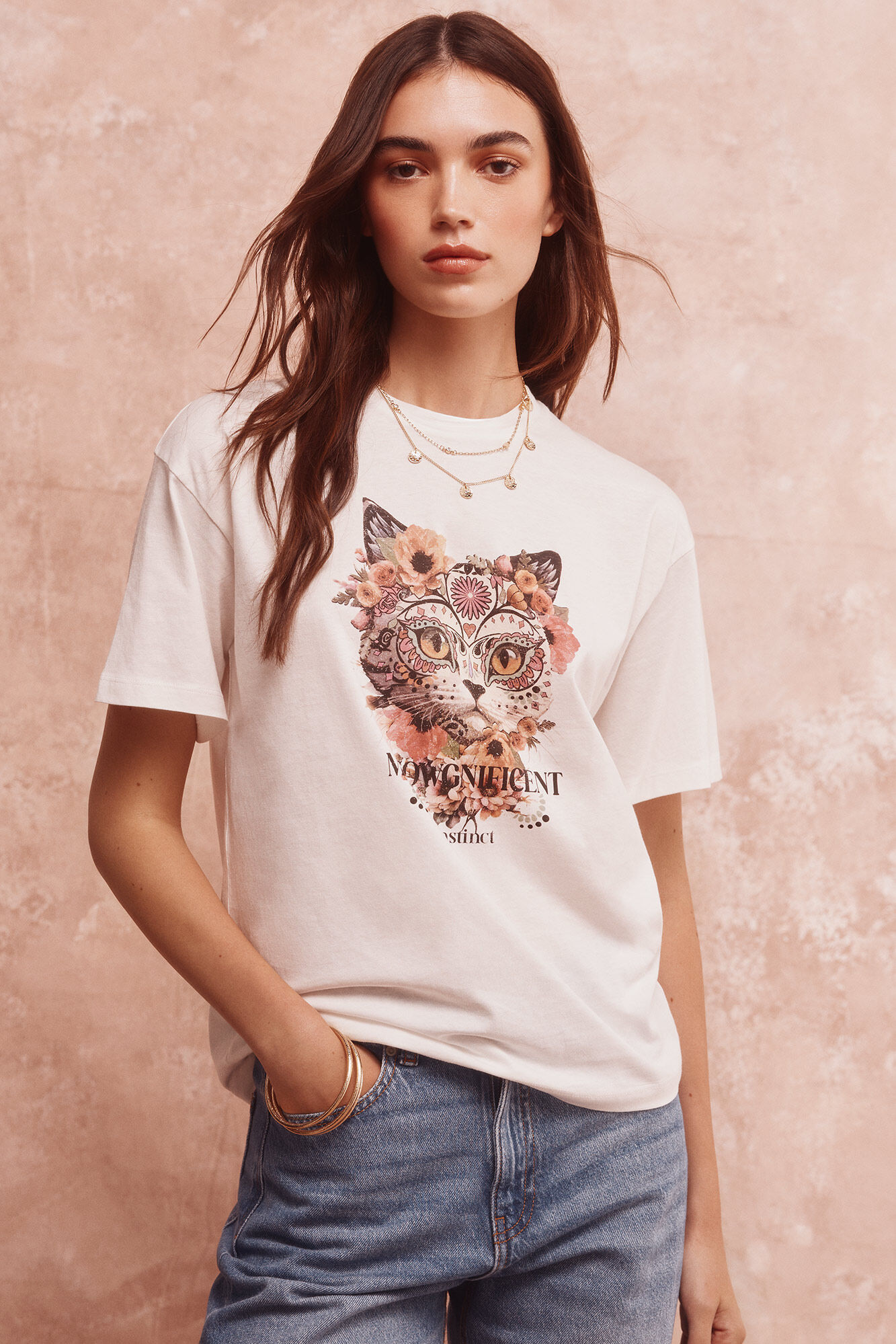 Springfield Playera "Meowgnifient"