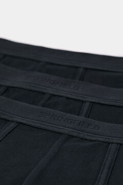Springfield Pack 3 bóxers básicos negro