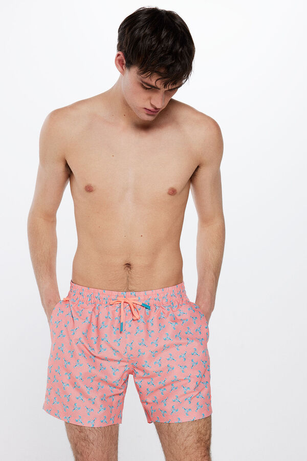 Springfield Bañador estampado langostas estampado