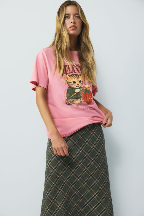 High Spirits Camiseta Relaxing rosa