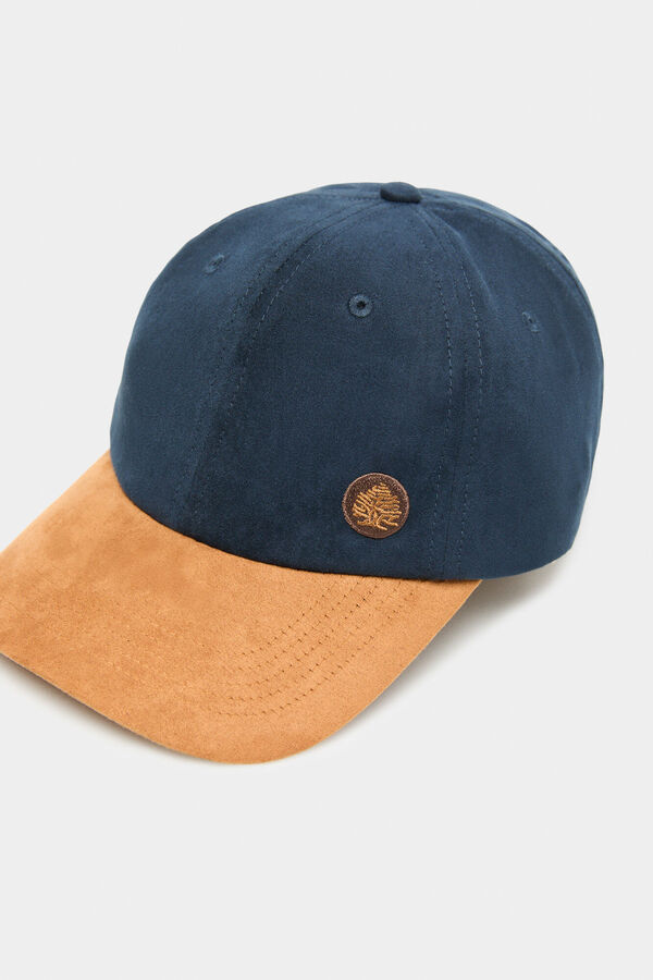 Springfield Gorra beisbolera bicolor azulado