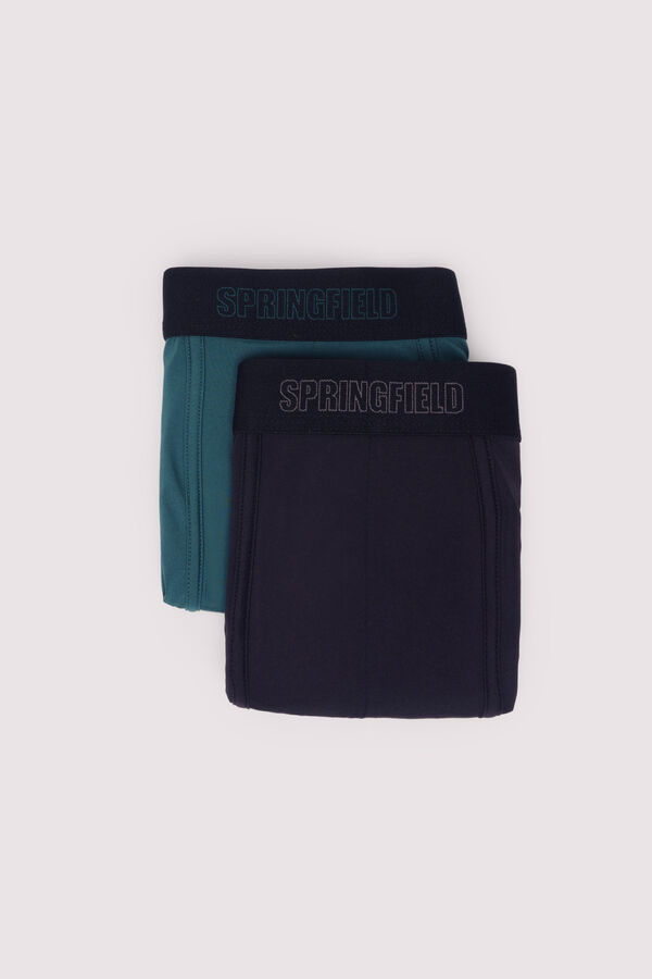 Springfield Pack 2 bóxeres confort negro