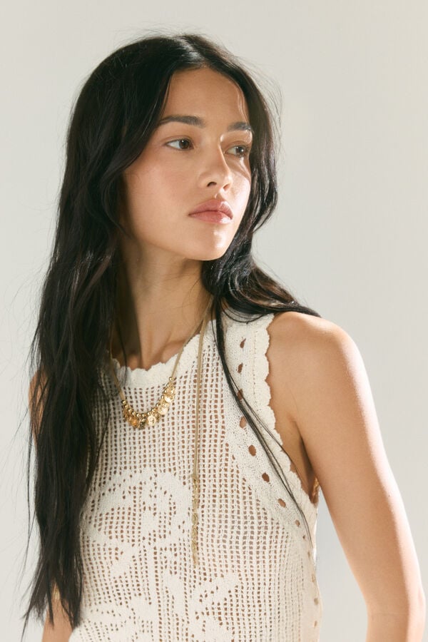 High Spirits Chaleco Meadow caf&eacute;