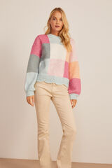 Springfield Suéter Cuadros Multicolor estampado