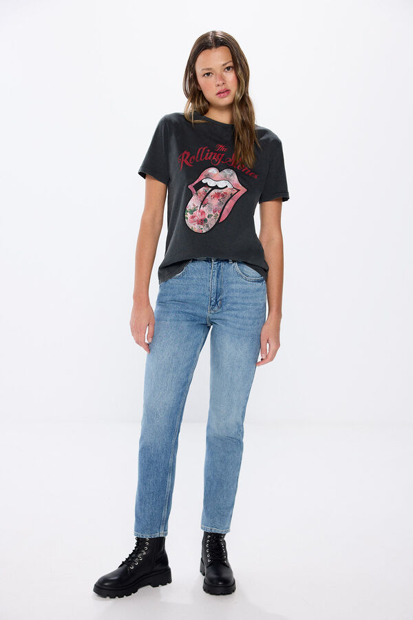 Springfield Playera "The Rolling Stones" gris