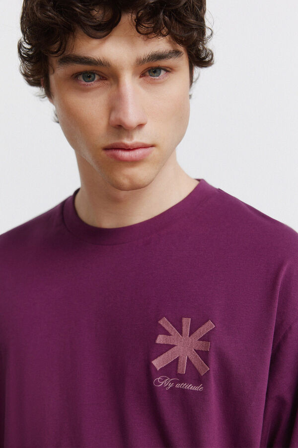 Springfield Playeras formas nativas morado/lila