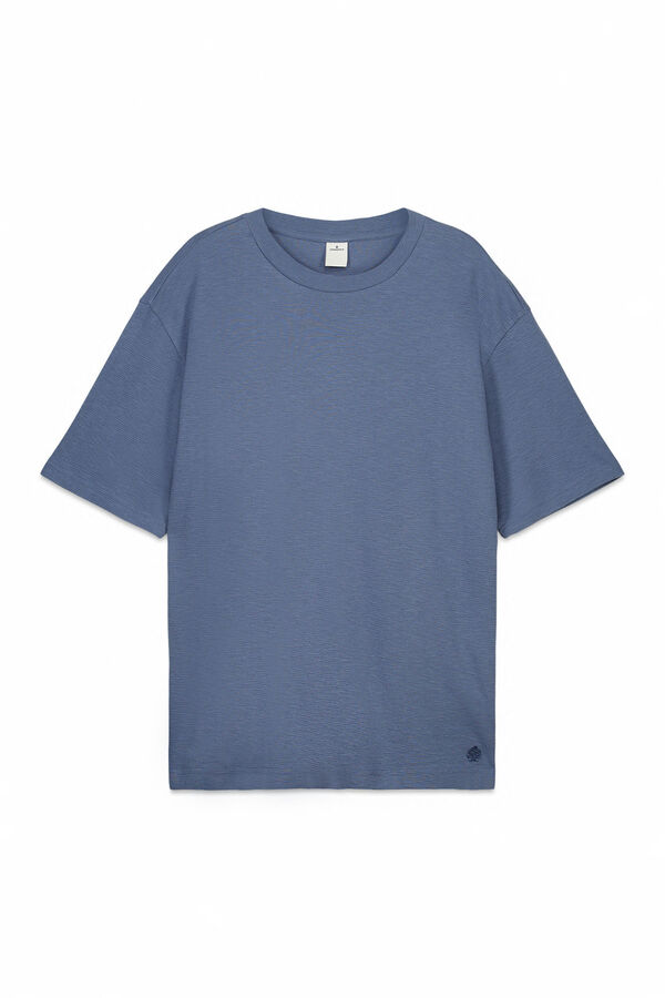 Springfield Playera textura azul
