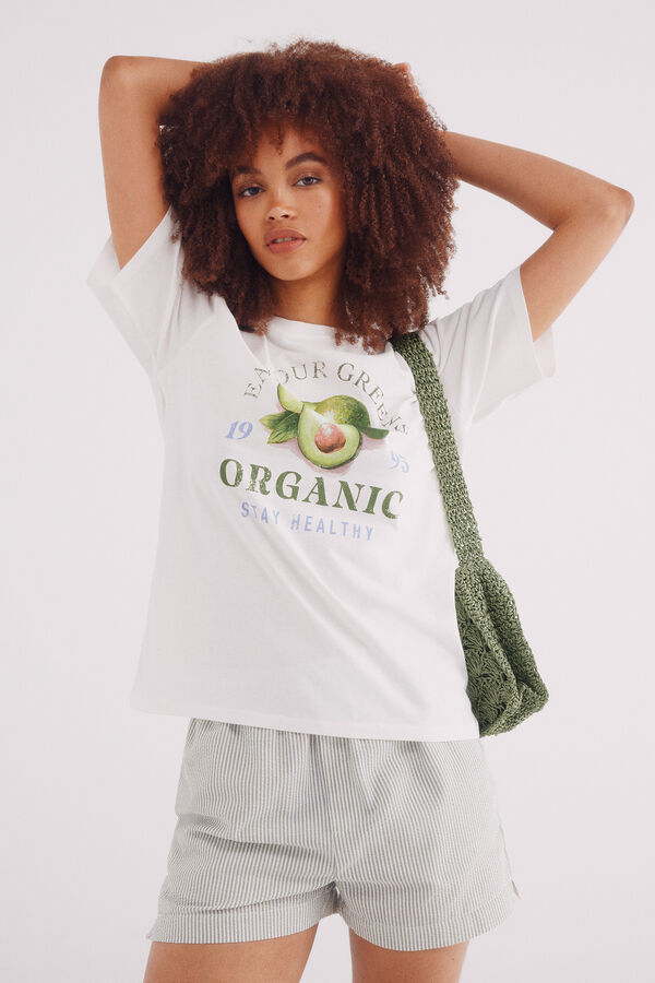 Springfield Shorts de pijama  verde