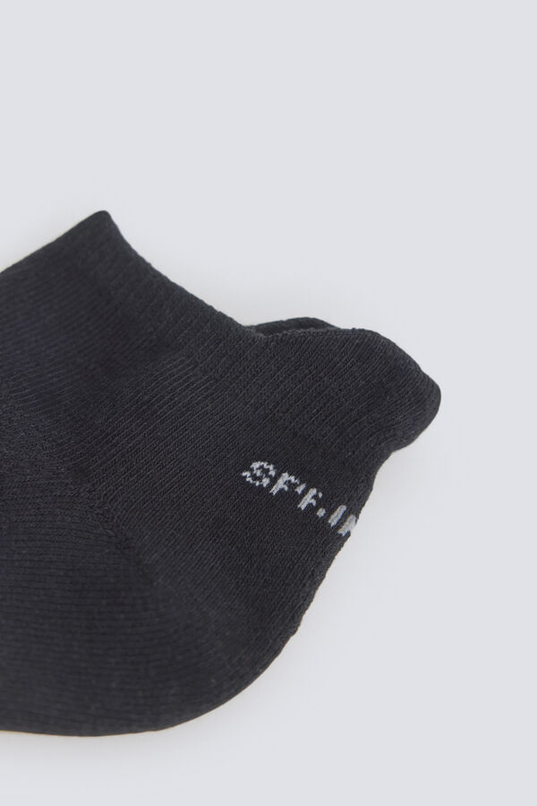 Springfield Calcet&iacute;n tobillero deportivo negro