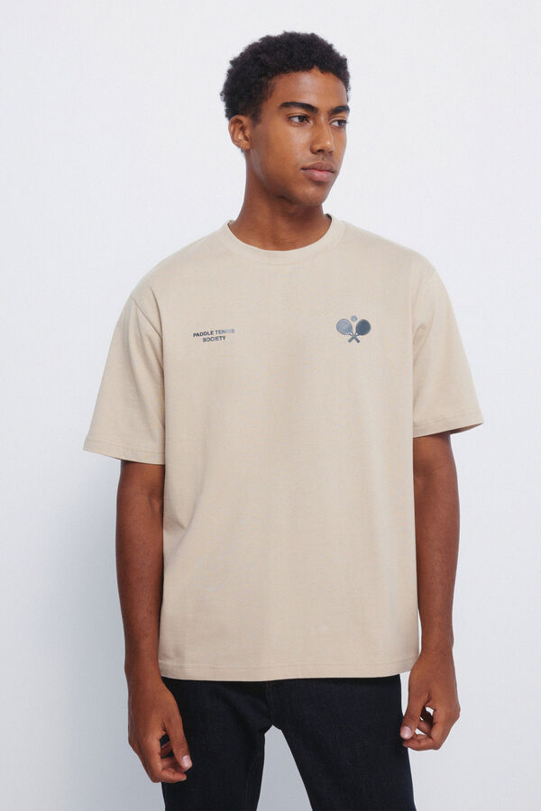 Springfield Playera de pádel beige