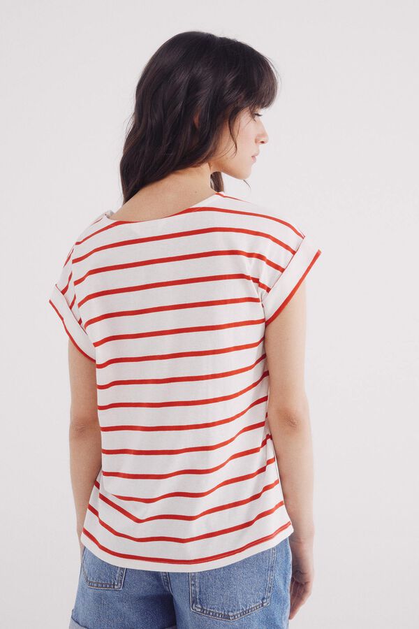 Springfield Playera "Lobster club" estampado