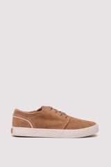 Springfield Sneaker casuales de piel beige