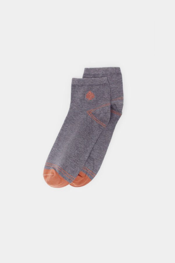 Springfield Calcetín deportivo tobillero gris