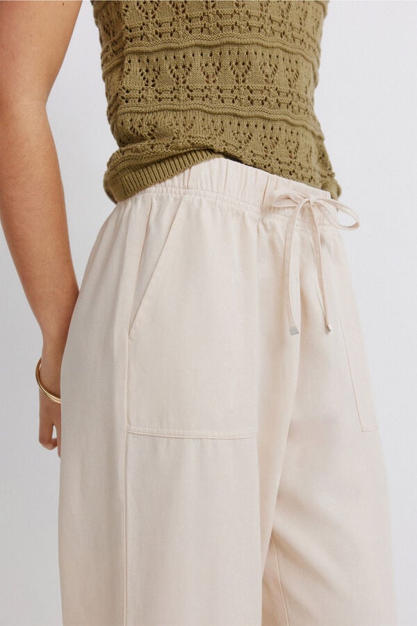 Springfield Pantalones jogger beige
